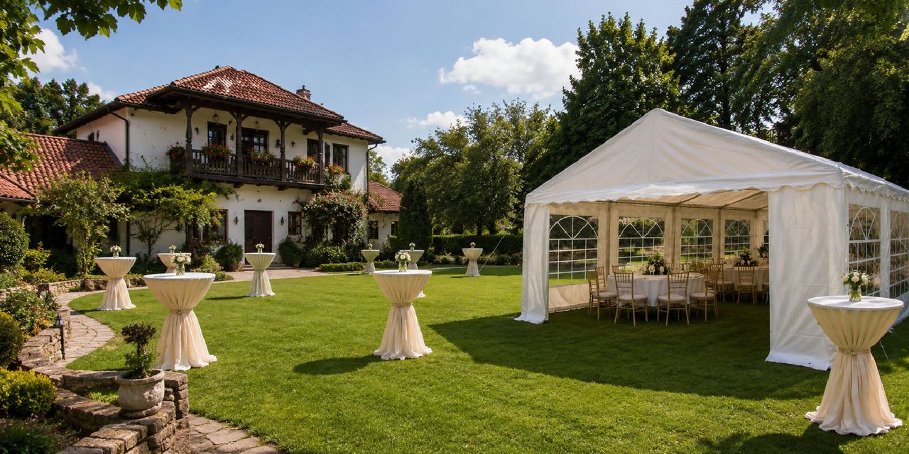 Cort pentru 30-50 persoane