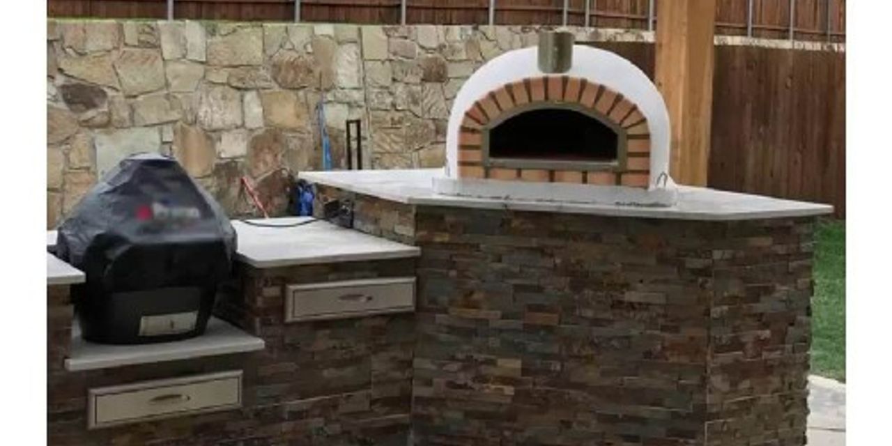 Cuptor pizza pe lemne PortoForno din cărămidă + Accesorii incluse Cuptor pizza pe lemne PortoForno din cărămidă + Accesorii incluse
