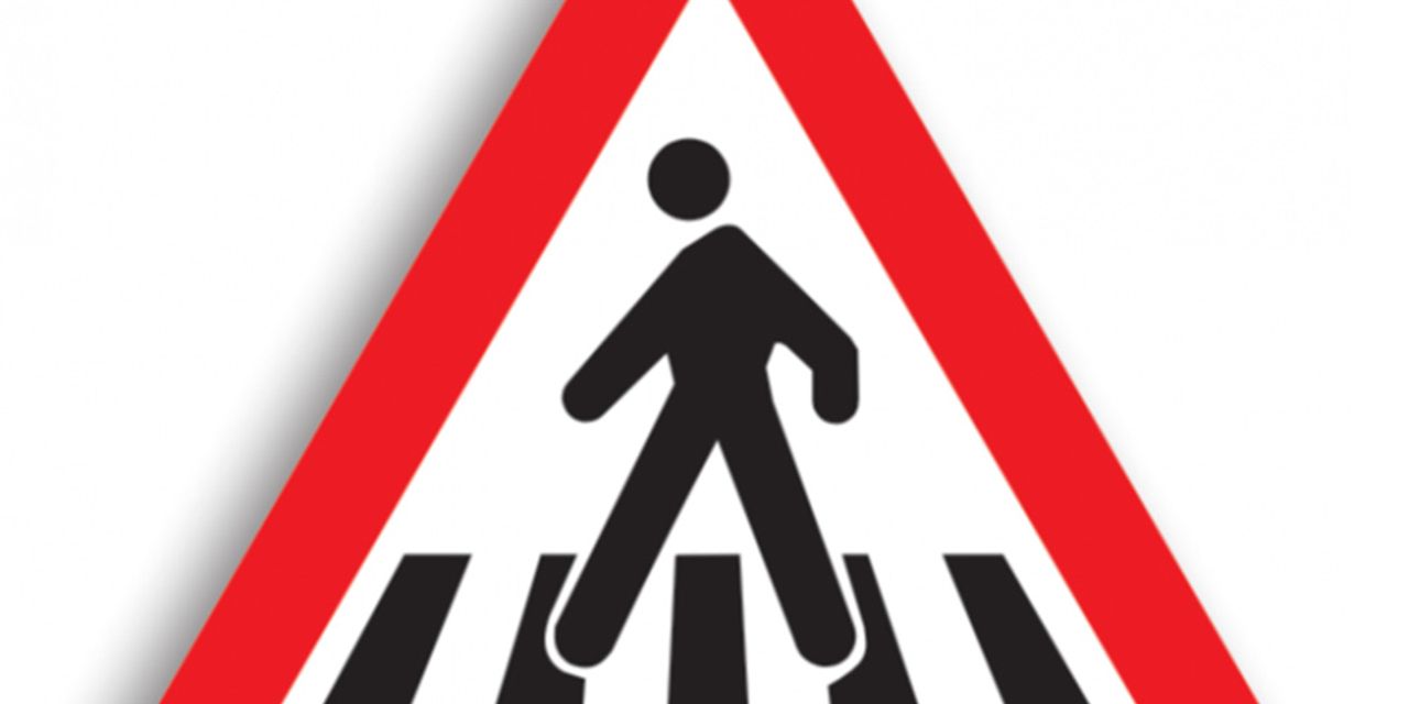 Indicator de avertizare trecere de pietoni Indicator de avertizare trecere de pietoni