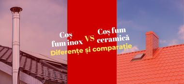 Coș fum de inox vs. Coș fum ceramică: Diferențe și comparație
