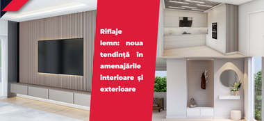 Riflaje lemn: noua tendință în amenajările interioare și exterioare