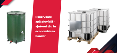 Rezervoare apă pluvială - ajutorul tău în economisirea banilor