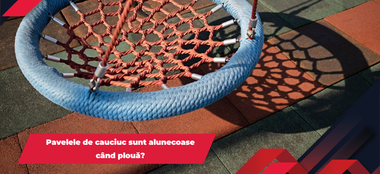Pavelele de cauciuc sunt alunecoase când plouă?