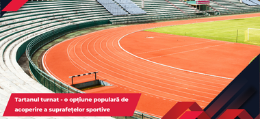 Tartanul turnat - o opțiune populară de acoperire a suprafețelor sportive