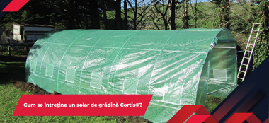 Cum se &icirc;ntreține un solar de grădină Cortis&copy;?