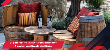 Ce poți face cu un butoi vechi din lemn? 5 moduri creative de reutilizare