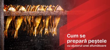 Cum se prepară peștele cu ajutorul unei afumătoare