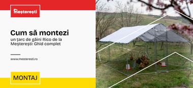 Cum să montezi un țarc de găini Rico de la Meșterești: Ghid complet