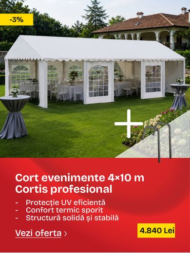 Solar grădină profesional Cortis 4x8 m