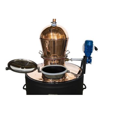 Cazan țuică 120 L President, cu amestecător motorizat + Vas răcire