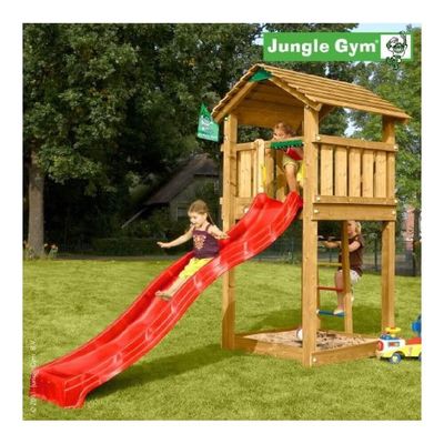 Loc de joacă Jungle Gym - Turn Cottage + Modul Climb + Minipicnic