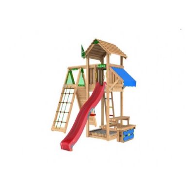 Loc de joacă Jungle Gym - Turn Cottage + Modul Climb + Minipicnic