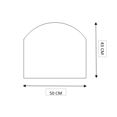 Bolard din beton cu aspect de piatră Lapis, cilindric, 50 cm