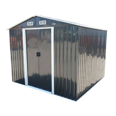 Magazie de gradină metalică Danna, 259x257x212 cm
