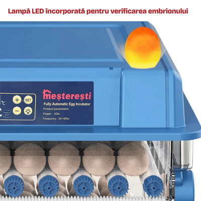 Incubator 36 ouă profesional automat smart Rico Incubator 36 ouă profesional automat smart Rico