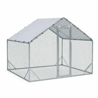 Țarc găini Rico 3x2 m din oțel și plasă rabitz, 37 kg, 8-10 găini + CADOU