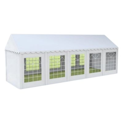 Cort evenimente 4&times;10 m Cortis profesional, prelată UV 500 g/mp, țeavă 38 mm + CADOU