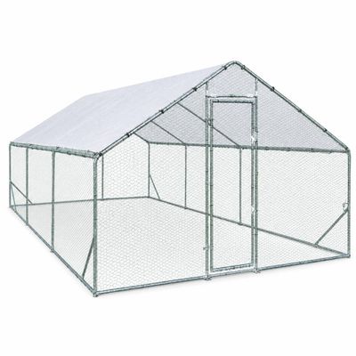 Țarc găini Rico 4x6 m din oțel și plasă rabitz, 89,5 kg, 20-24 găini + CADOU Țarc găini Rico 4x6 m din oțel și plasă rabitz, 89,5 kg, 20-24 găini + CADOU