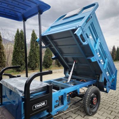 Triciclu electric Thor Magnum PLUS 1200W, baterie 60V/45Ah, cu benă, fără permis