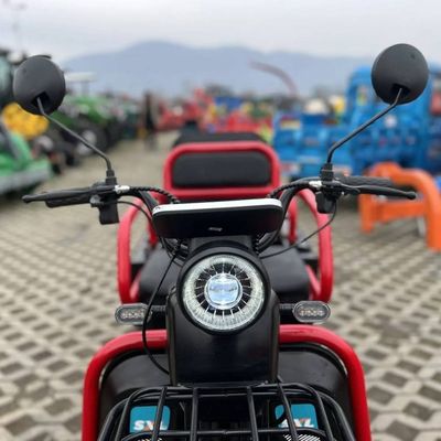 Triciclu electric THOR SX Long 600W, baterie 48V/20Ah, cu benă, fără permis