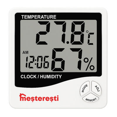 Termometrul cu higrometru pentru solarii Termo Sol