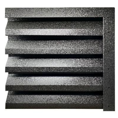 Gard jaluzea Alpha, 2x1,545 m (L x h), Hi-Mat, Lucios, (RAL 9005) Negru de noapte