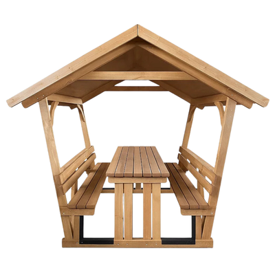 Foișor 200x280x250 cm pentru exterior Hera, lemn de brad Foișor 200x280x250 cm pentru exterior Hera, lemn de brad