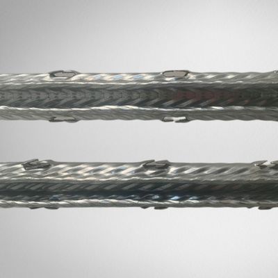 Stâlpi metalici galvanizați Genivan intermediari 5,5 x 3,5 x 240 cm Stâlpi metalici galvanizați Genivan intermediari 5,5 x 3,5 x 240 cm