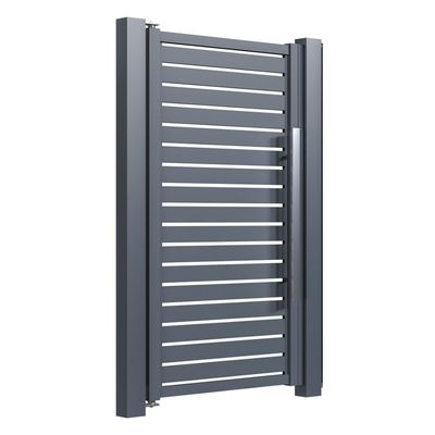 Porți pietonale din aluminiu Amara 1,2x2 m gri antracit