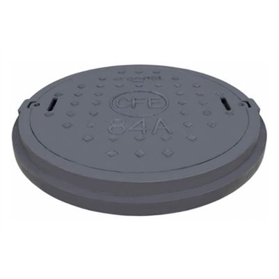 Capac canalizare rotund compozit tip Grand cu siguranță clasa A15 diametru 75,5 cm