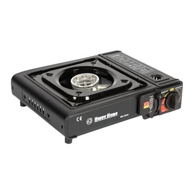 Aragaz portabil camping Flamino 2,2 kW, consum 90 - 150 g/oră, aprindere piezo-electrică