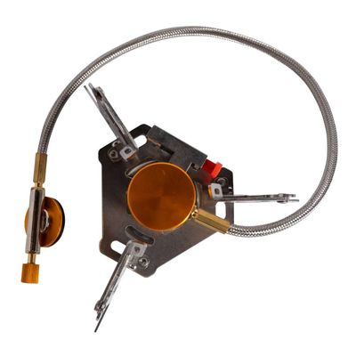 Aragaz camping pliabil Flamix, 3200 W, compatibil rezervă gaz spray și butelie