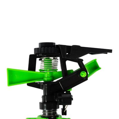 Aspersor rotativ cu impuls Rasper, suprafață irigare 450 mp, plastic + metal