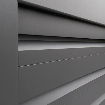 Poartă autoportantă metalică din aluminiu Deluxe Line 5800 x 1800 mm, Gri antracit RAL 7016