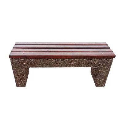 Bancă stradală parc din beton, cu șezut din lemn Lapis 1,2 m
