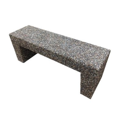 Bancă stradală parc din beton cu aspect de piatră Lapis