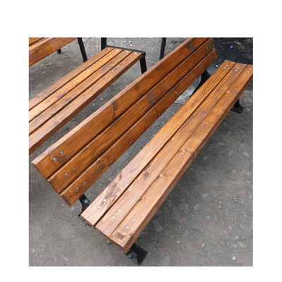 Bancă stradală parc cu picioare din fontă Ural