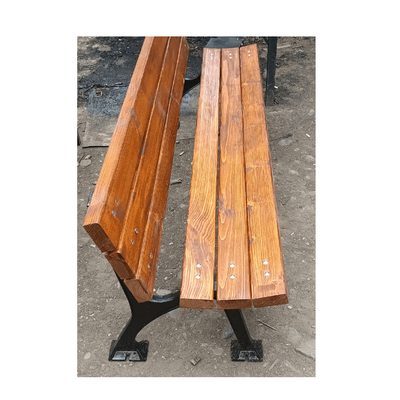 Bancă stradală parc cu picioare din fontă Ural