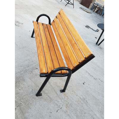 Bancă stradală parc din lemn de brad Jimara, 45 × 180 × 95 cm, 17 + 1 CADOU