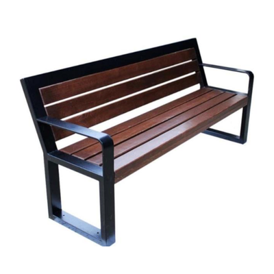 Bancă stradală parc cu spătar Aria 1,8 m