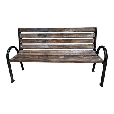 Bancă stradală parc din lemn de brad, Jimara, 45 &times; 170 &times; 95 cm