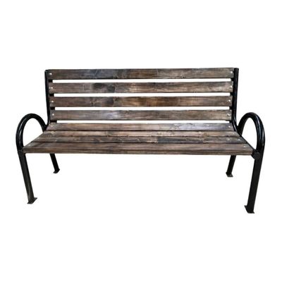 Bancă stradală parc din lemn de brad, Jimara, 45 &times; 170 &times; 95 cm