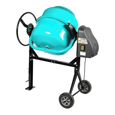 Betonieră Dann cu coroană din fontă, 180 litri, 1000W, cu roți