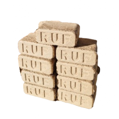 Brichete rumeguș lemn RUF, 20 kg