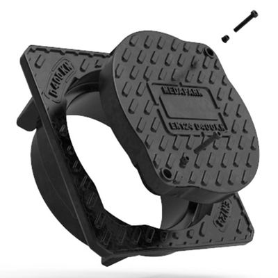 Capac compozit pentru tub DN 315, 38x38 cm, D400