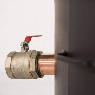 Cazan țuică 160 L President, cu amestecător manual + Vas răcire