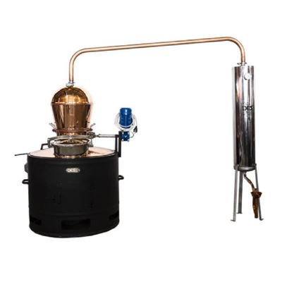 Cazan țuică profesional 120 L PRO President, cu amestecător motorizat + Vas răcire + Cadou Accesorii
