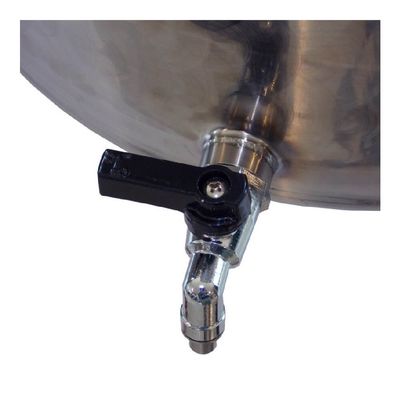 Cisternă inox Asconi 250 L, depozitare / fermentare + Cadou Accesorii