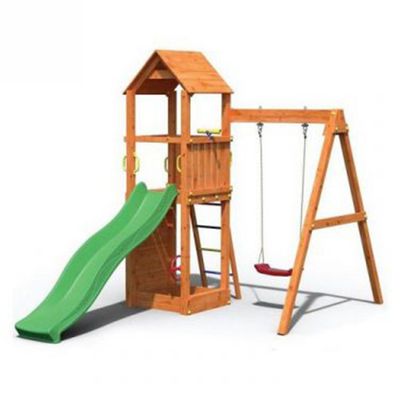 Complex de joacă + Cadou leagăn și tobogan, Fungoo Flippi