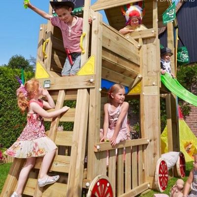 Complex de joacă Jungle Gym – Modul Shelter + Locomotivă